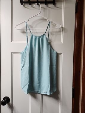 NWOT Solemio Light Blue Top - S